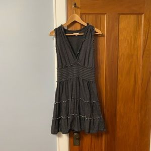 Stretchy Max Studio size Medium black summer dress